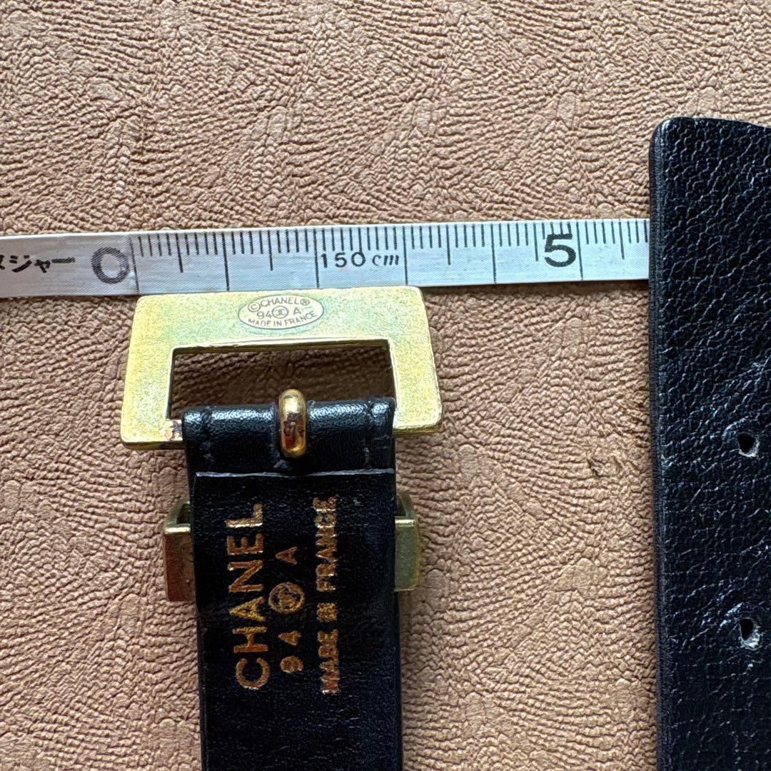 CHANEL チェーンデザイン ベルト