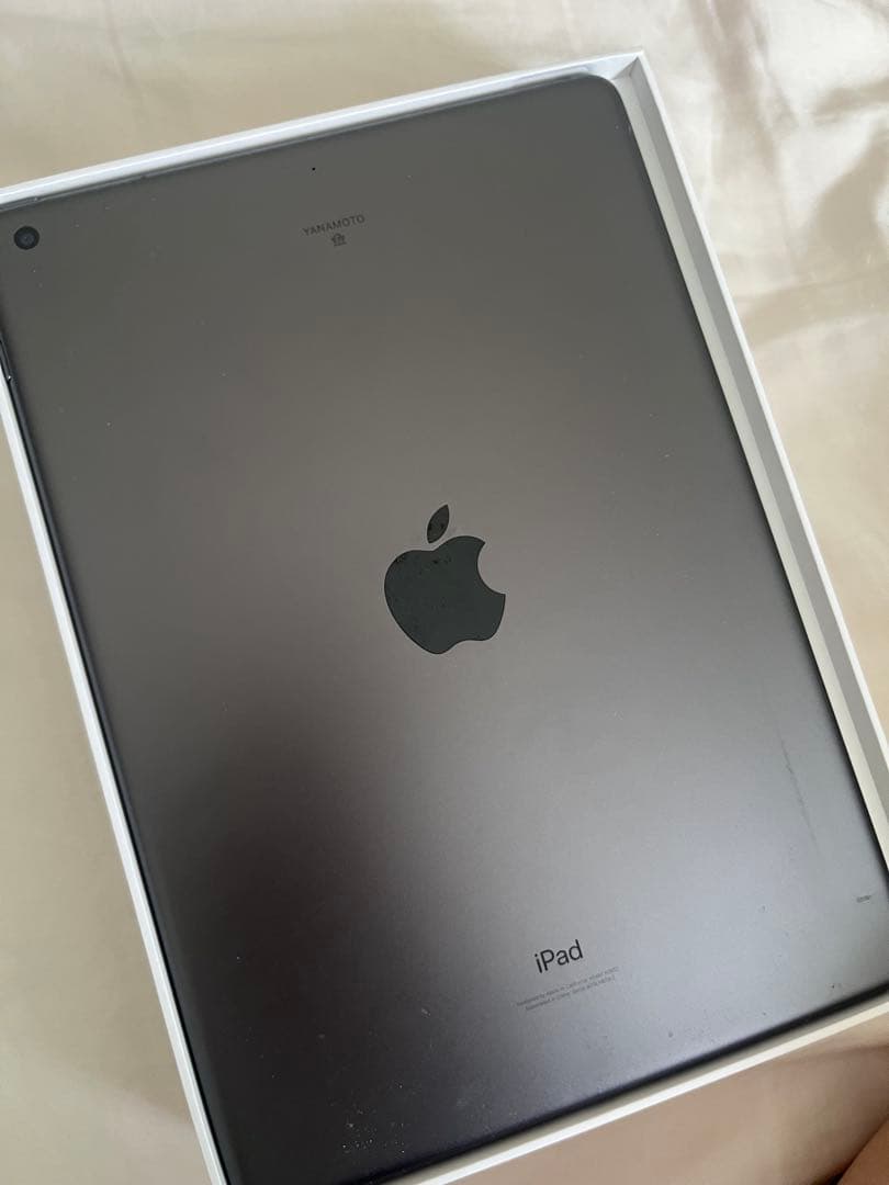 iPad9 スペースグレー　刻印あり