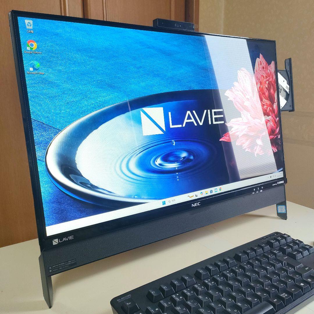 NEC 液晶一体型PC Win11／Office2024／Core i7／SSD