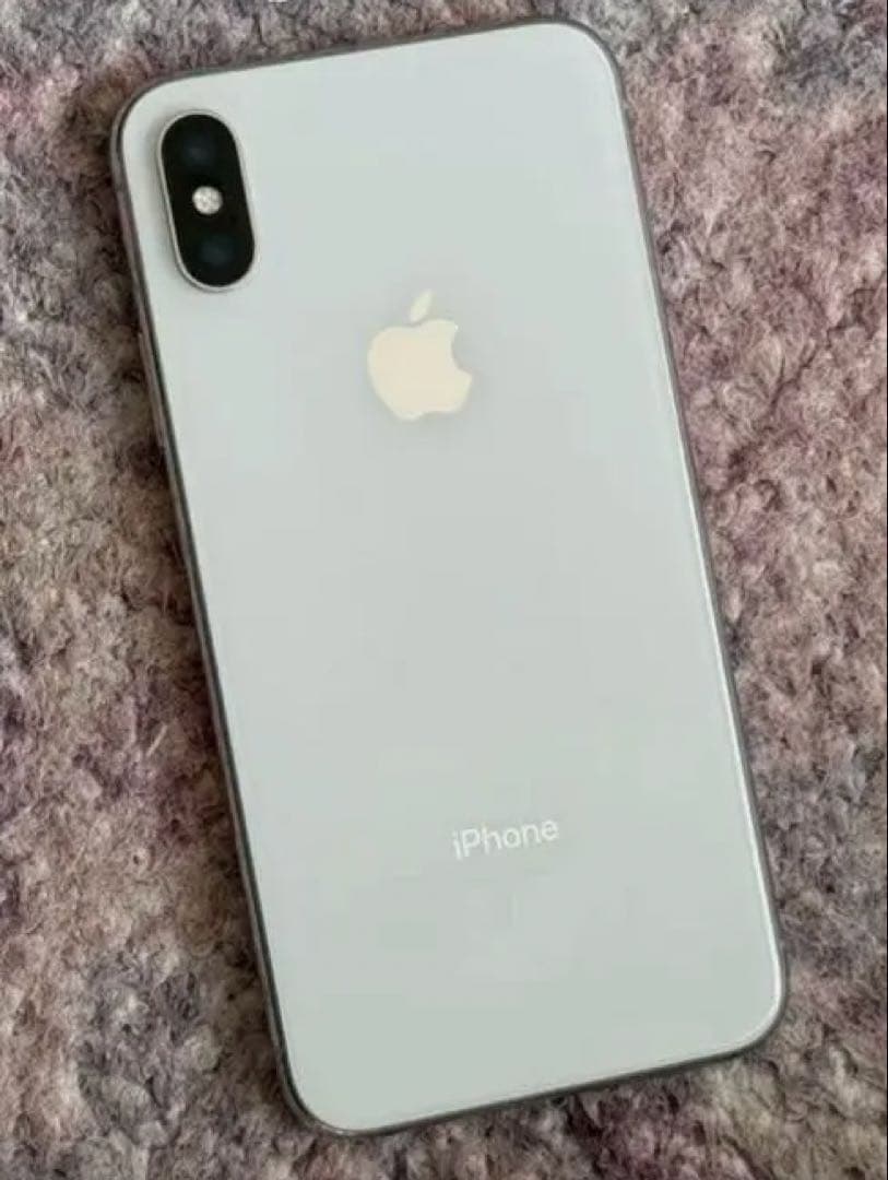 iPhoneX 本体 ホワイト スマホ