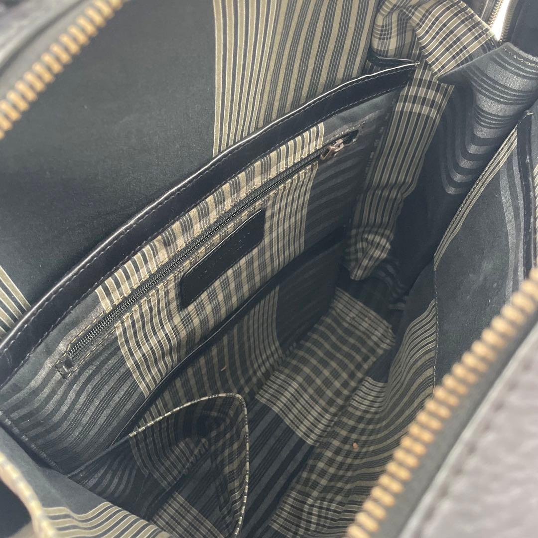 【✨美品】 マザーハウス リュック アンティーク A4 PC収納可 レザー 黒