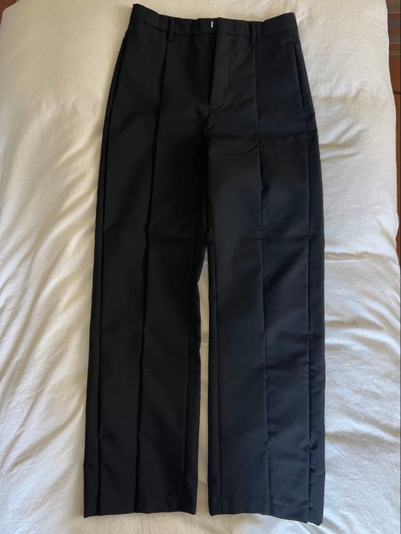 パンツ T/SEHNE ALL-OVER PLEATED TROUSERS