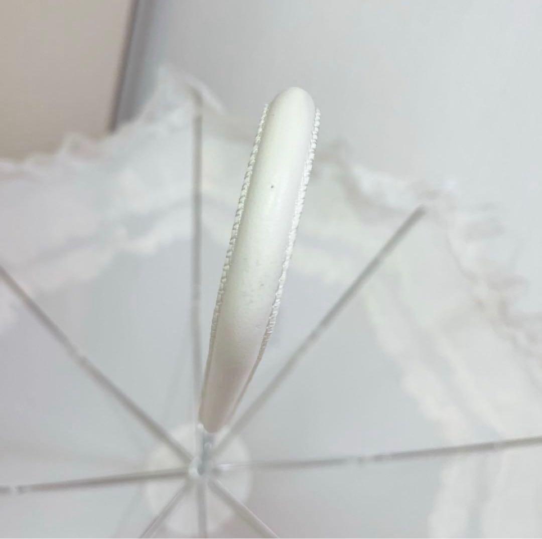 ベイビーザスターズシャインブライト アリスアンドザパイレーツ フリル日傘 白