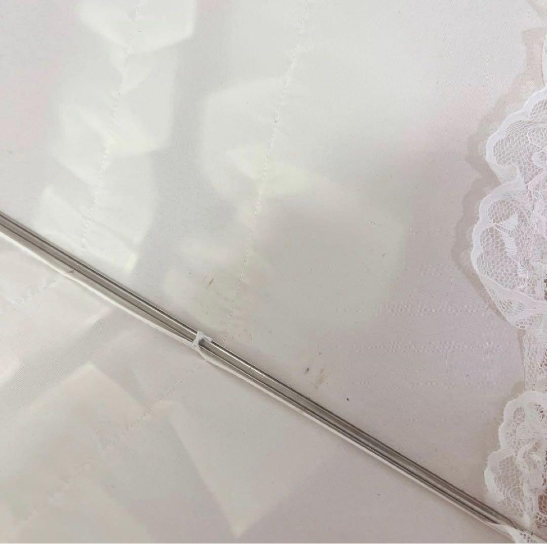 ベイビーザスターズシャインブライト アリスアンドザパイレーツ フリル日傘 白