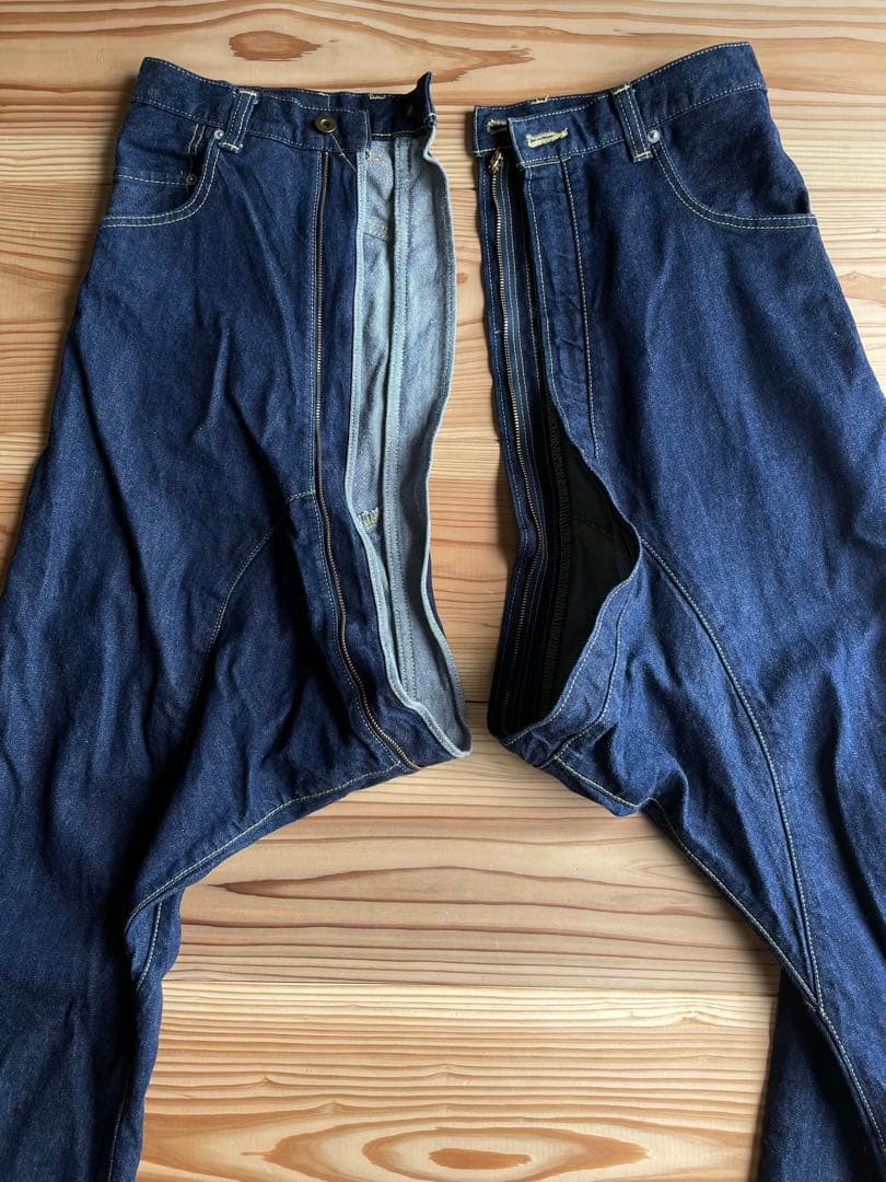 ジュンヤワタナベ　サルエルパンツデニム