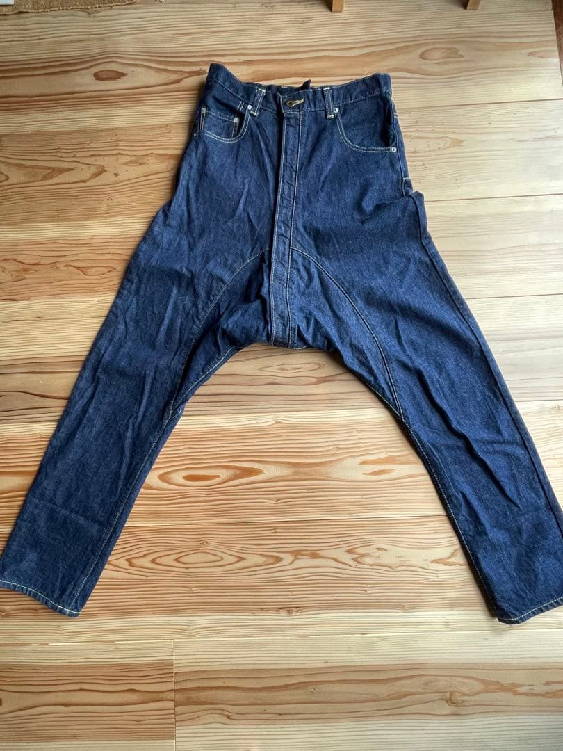 ジュンヤワタナベ　サルエルパンツデニム