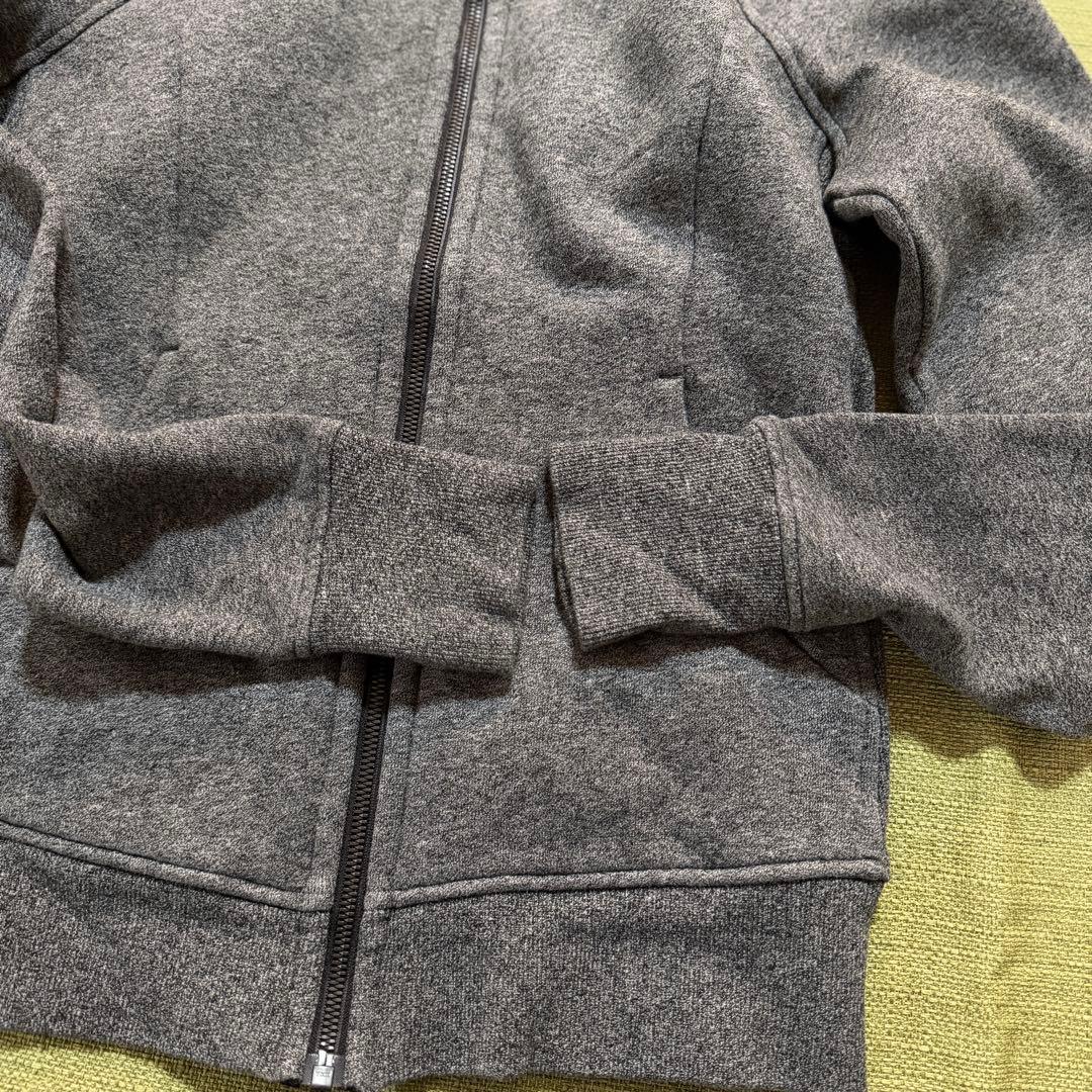 Lululemon サイズ8 グレー フルジップパーカー