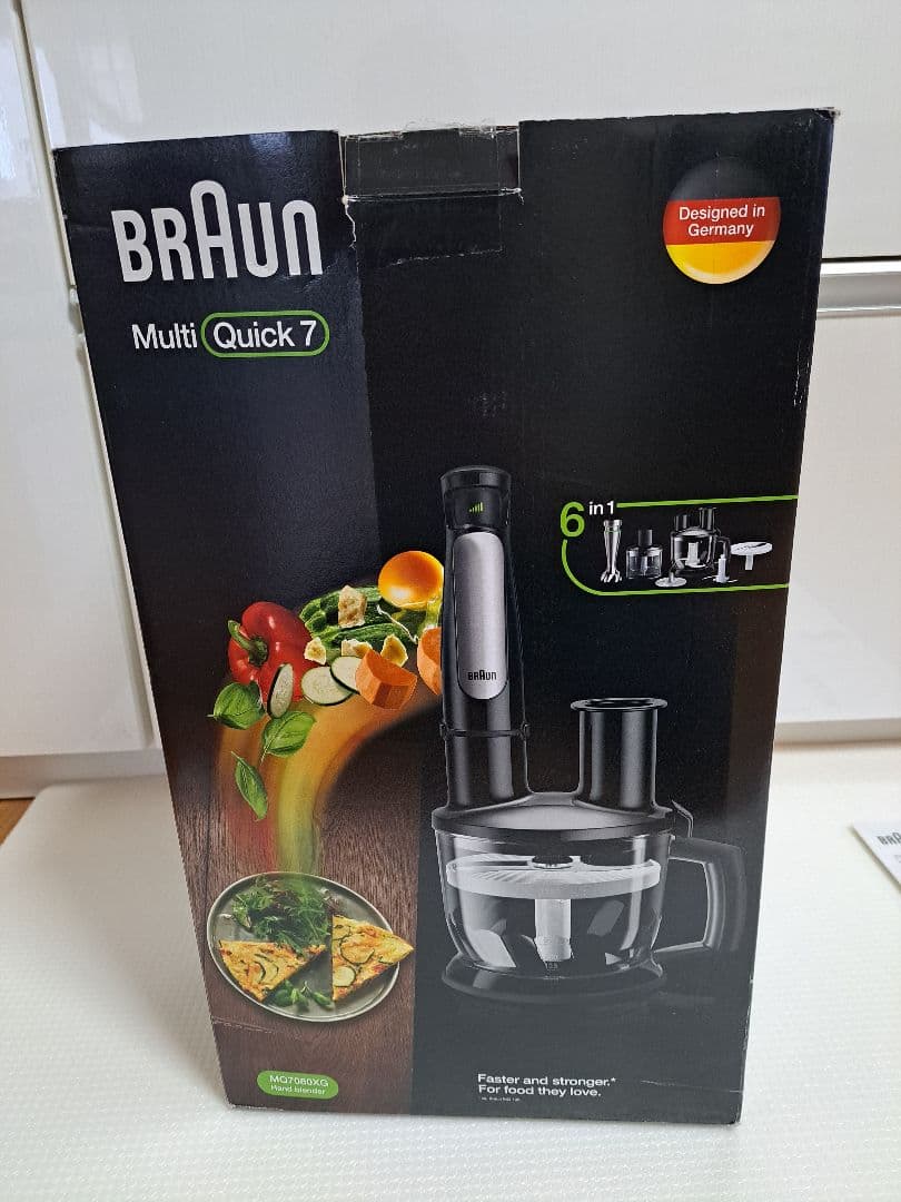 な*み様 ブラウン マルチクイック 7 MQ7080XG ハンドブレンダー