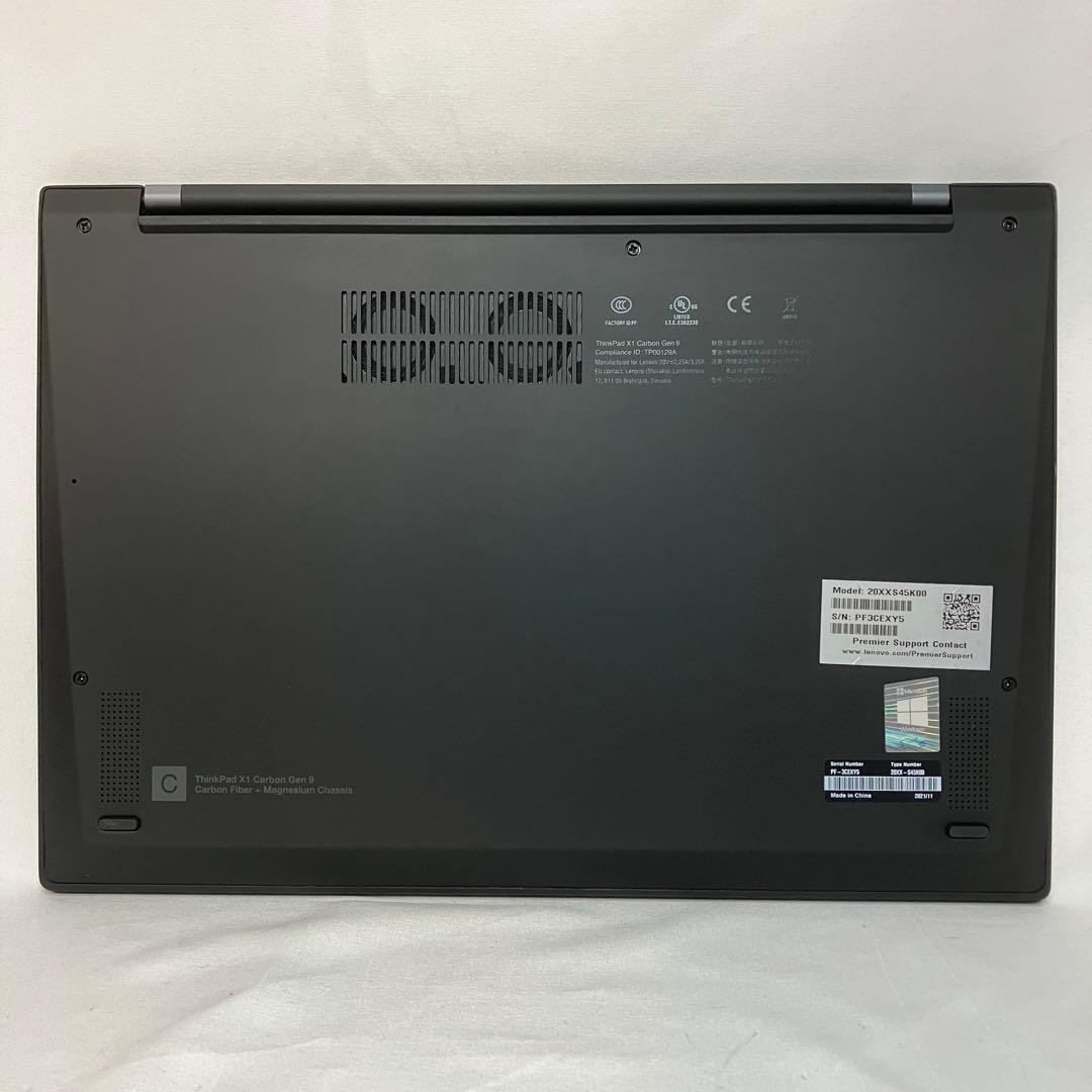 美品 X1 Carbon Gen9 第11世代 i5 14インチ WUXGA