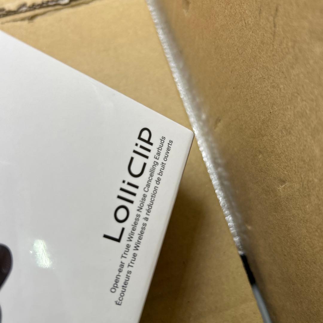 新品未開封　EDIFIER LolliClip オープンイヤーイヤホン　黒