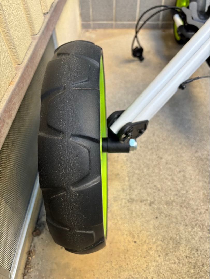 rovic ゴルフカート 折りたたみ式 白/緑. 美品