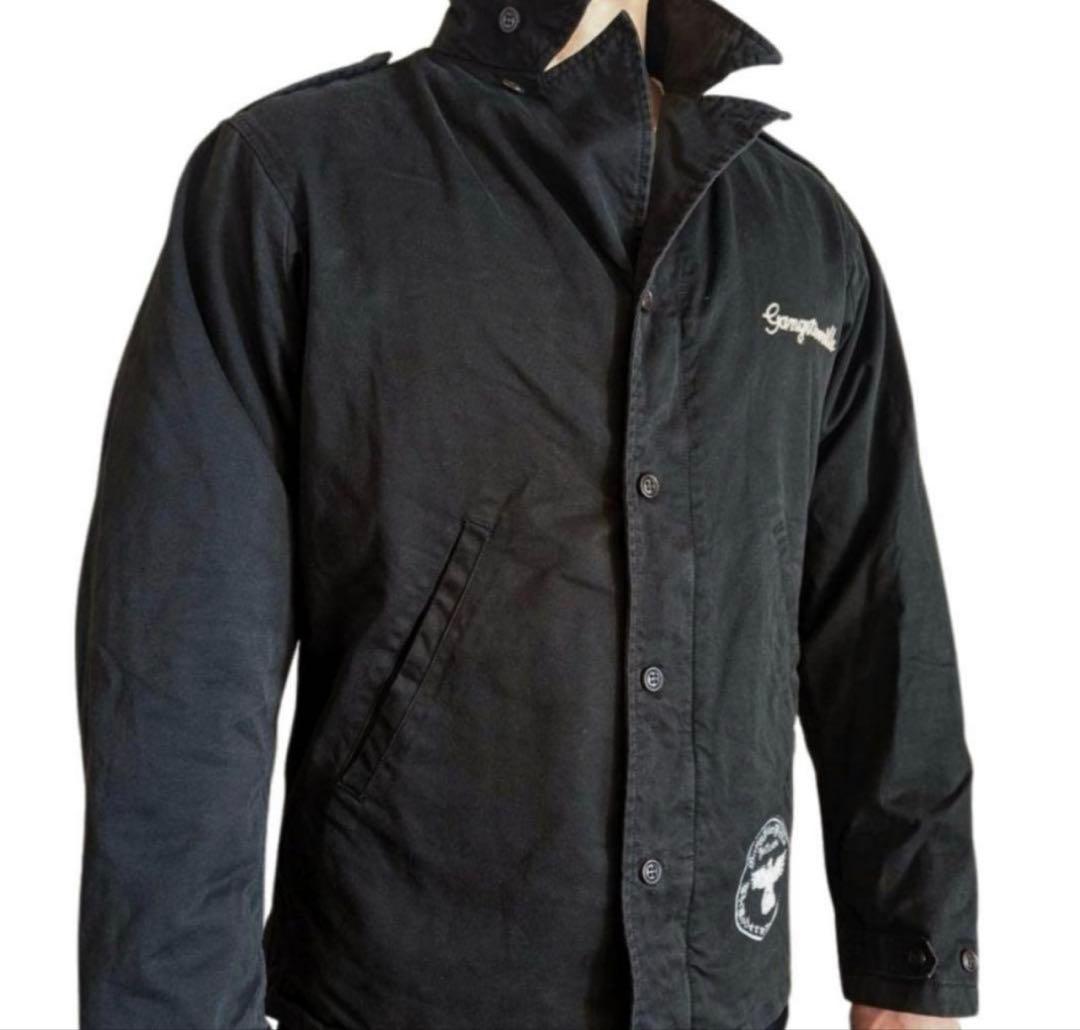 【今週まで最終値下げ】Gangsterville 刺繍入りブラックジャケット