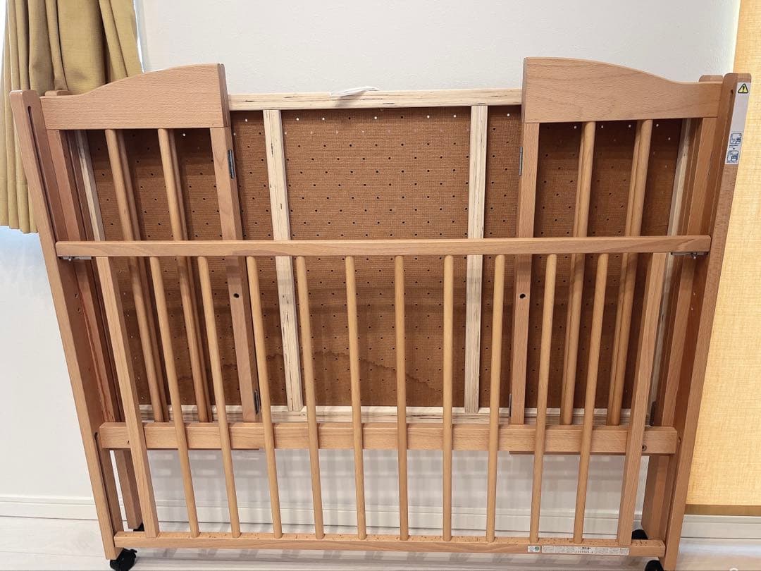 日本製　「スリーピー」　ベビーベッド　ハイタイプ