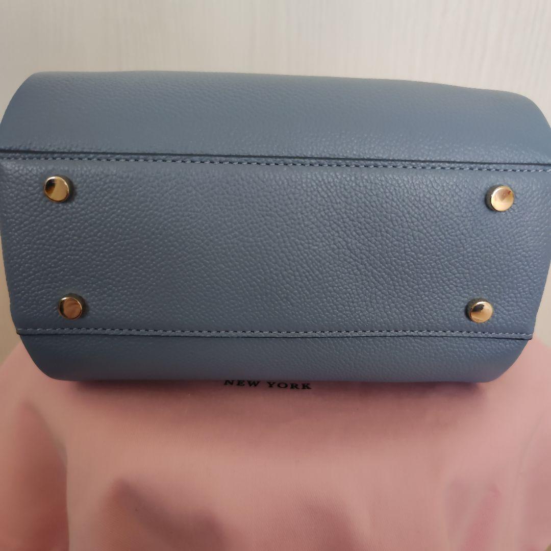 kumi　kate spade ライトブルー バッグ