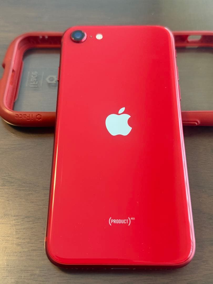 iPhone SE2 レッド64GB SIMロック解除済　2台セット売り可能