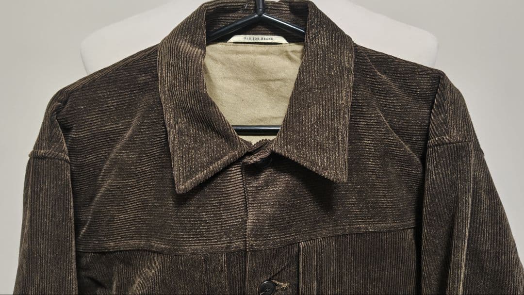 c*t様 OLDJOE コーデュロイジージャン ブラウン 40L新品オールドジョ