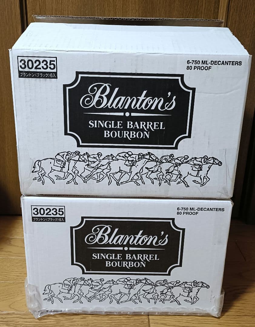 宝酒造 ブラントン ブラック 2ケース 計12本Blanton's black