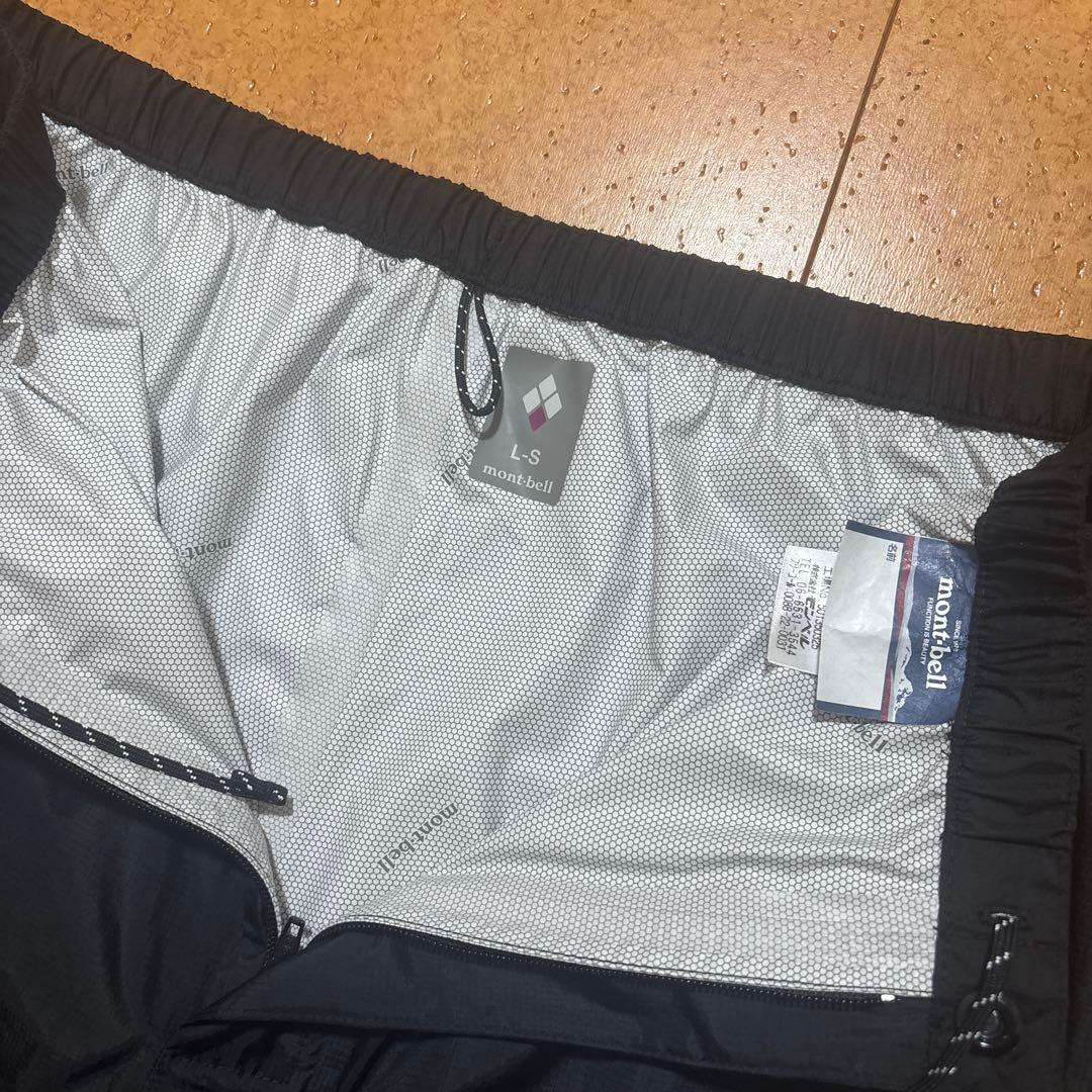 新品同様　未着用　モンベル　レインダンサーパンツ　ゴアテックス　登山　L－Ｓ