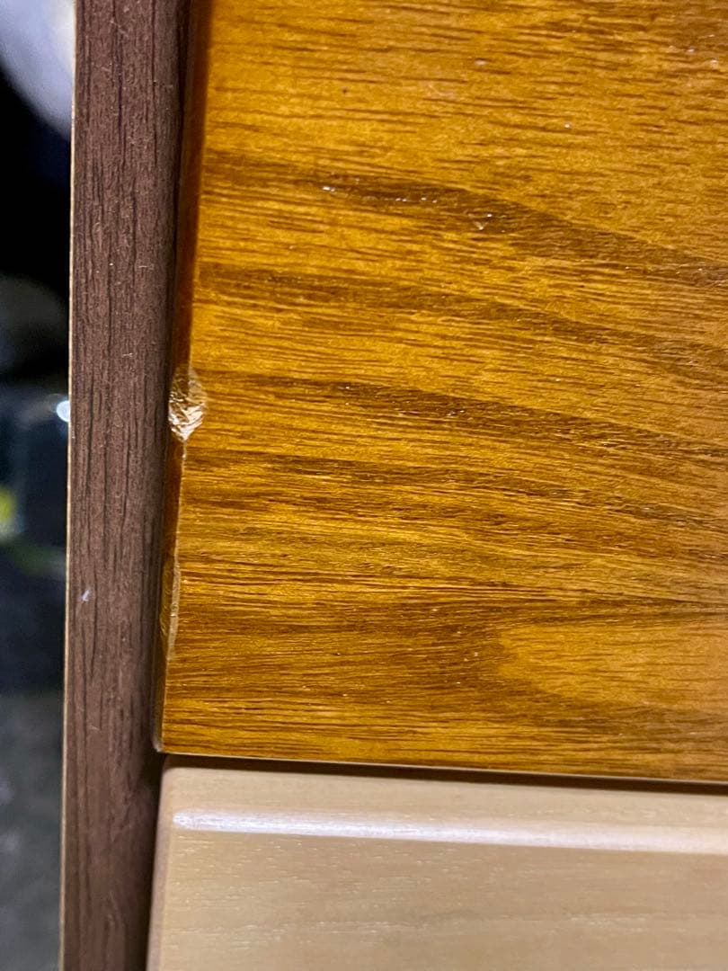 中村敬木工 60チェスト 4段 木製 可愛い オシャレ 棚 タンス 訳あり品