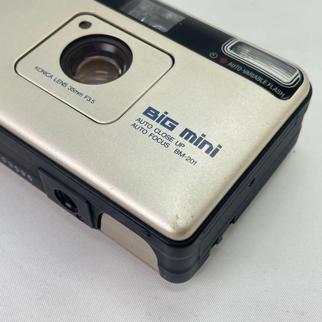 【動作OK】Konica big mini bm-201 コニカ ※K163