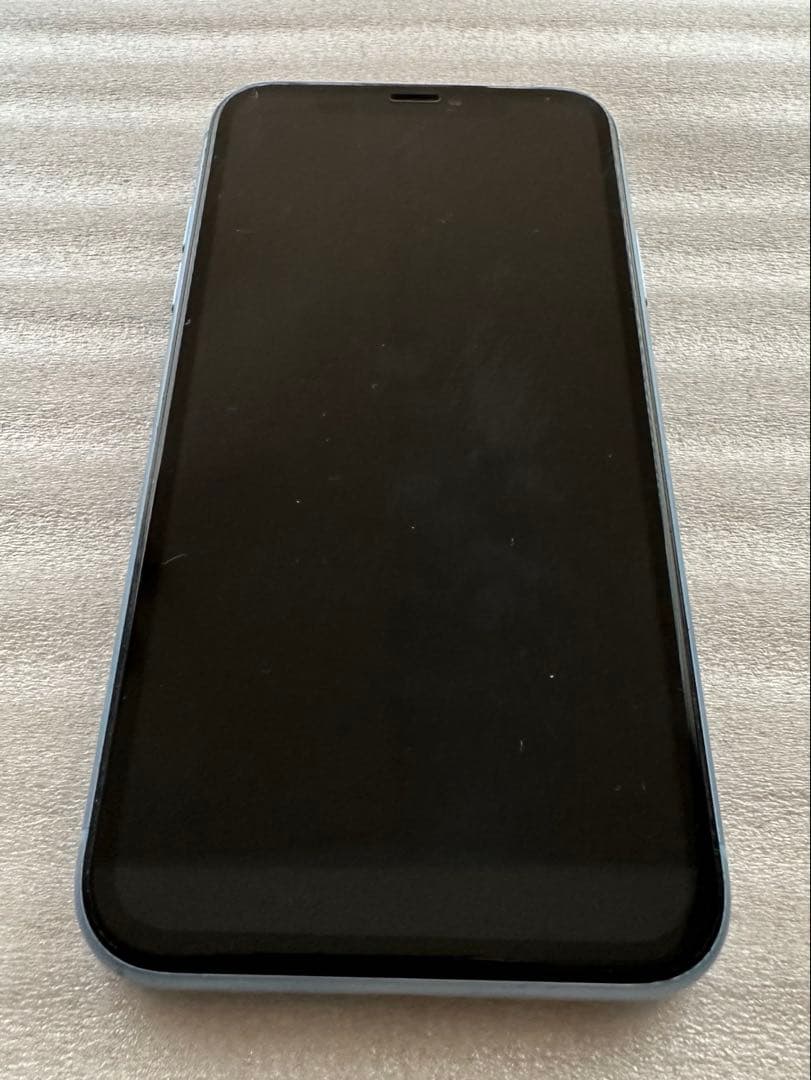 Apple iPhone XR ブルー 香港版　物理dual Sim