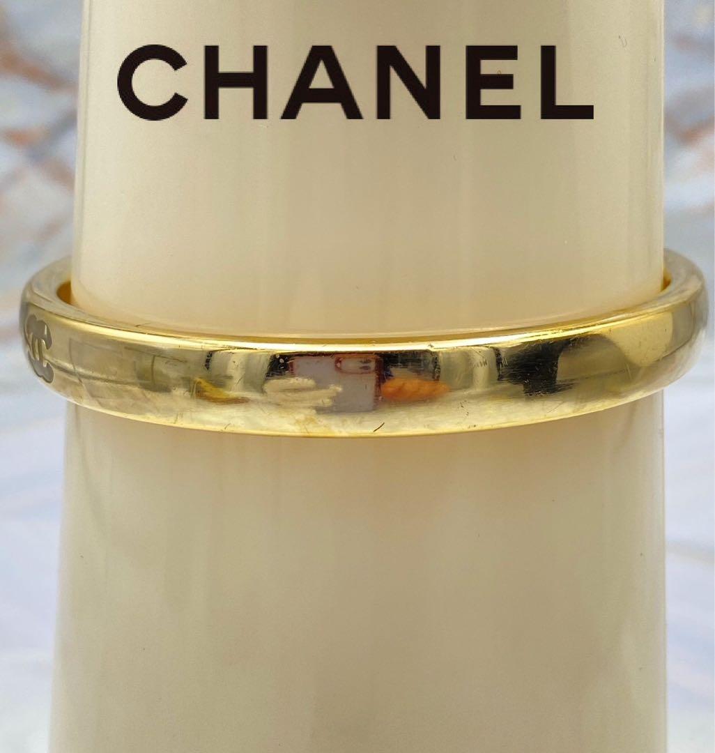 CHANEL シャネル　10A ココ バングル ゴールド