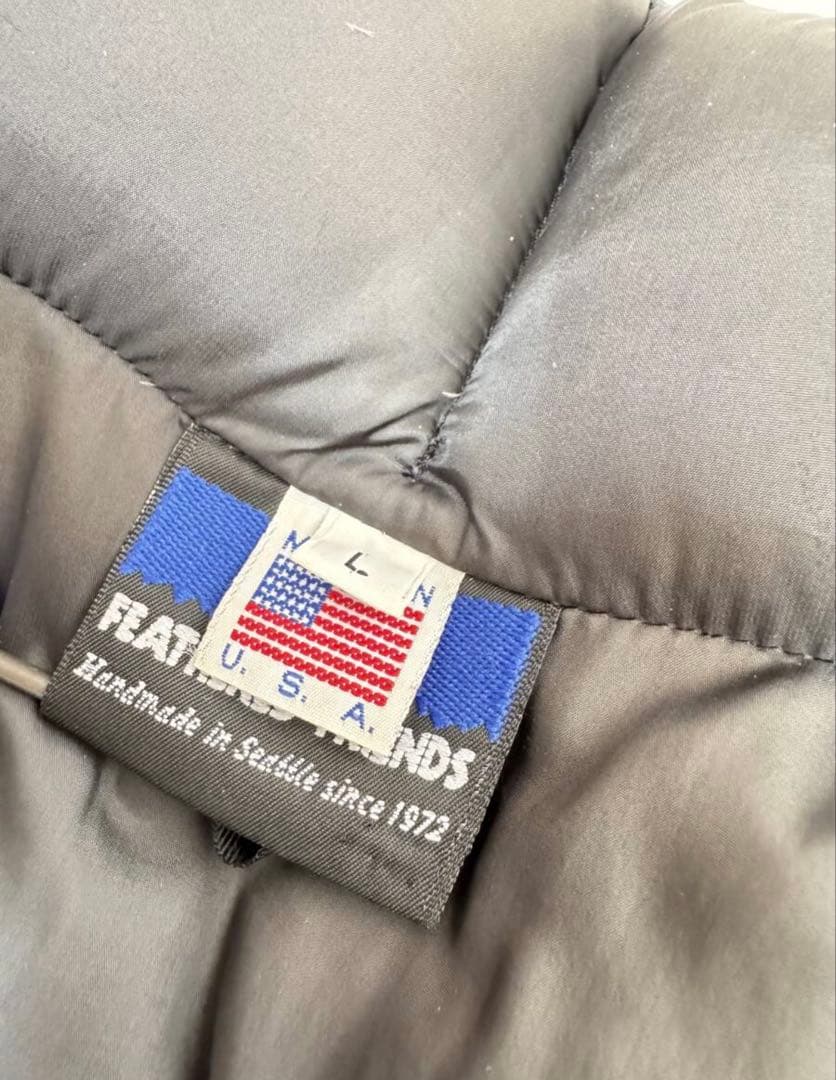 フェザードフレンズ Feathered Friends ダウンベスト L USA