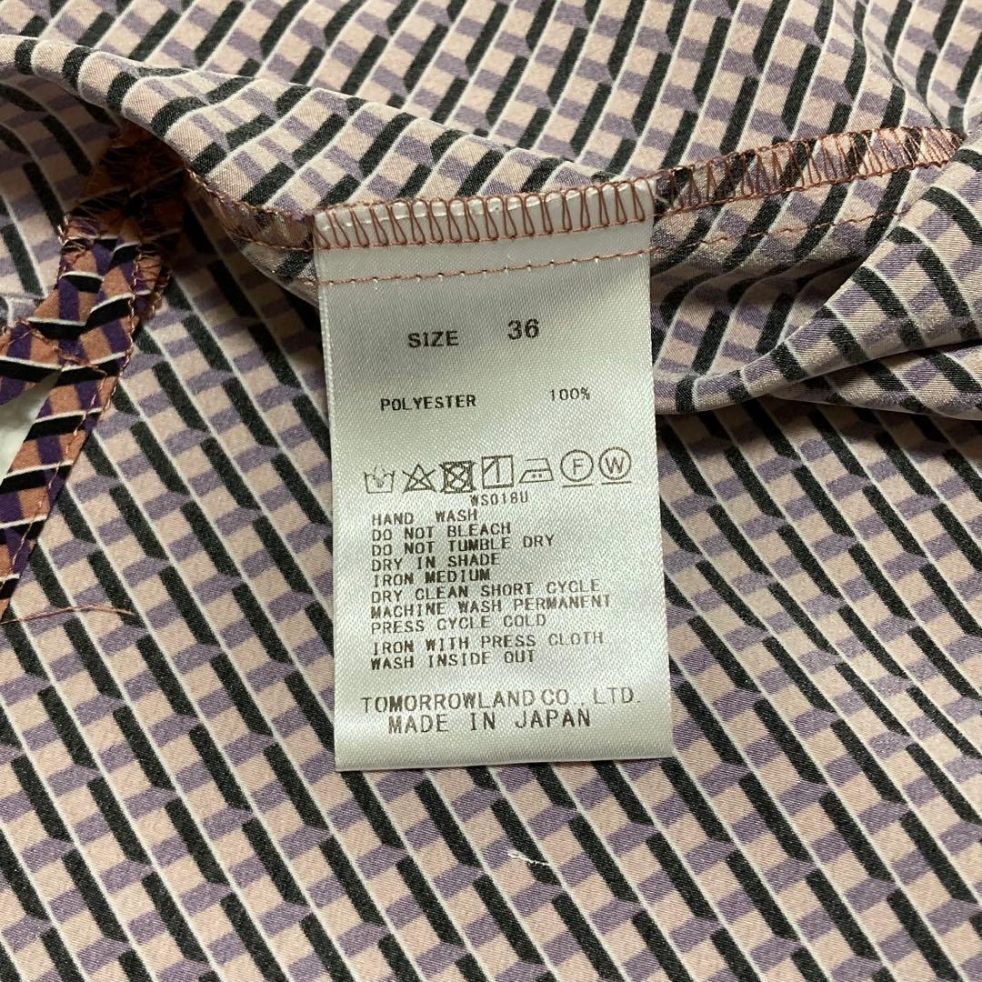 【s_ya】Ballsey Tomorrowland ボウタイ ブラウス