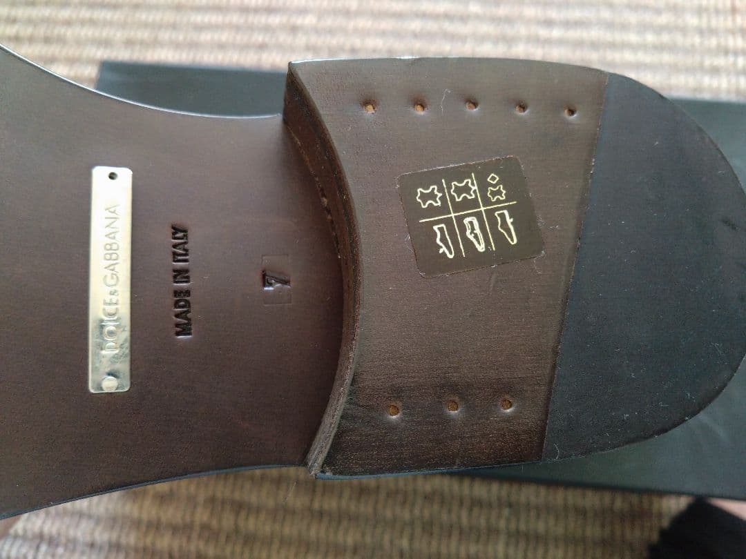 SmileMarketDOLCE&GABBANA黒ドレスシューズ新品未使用