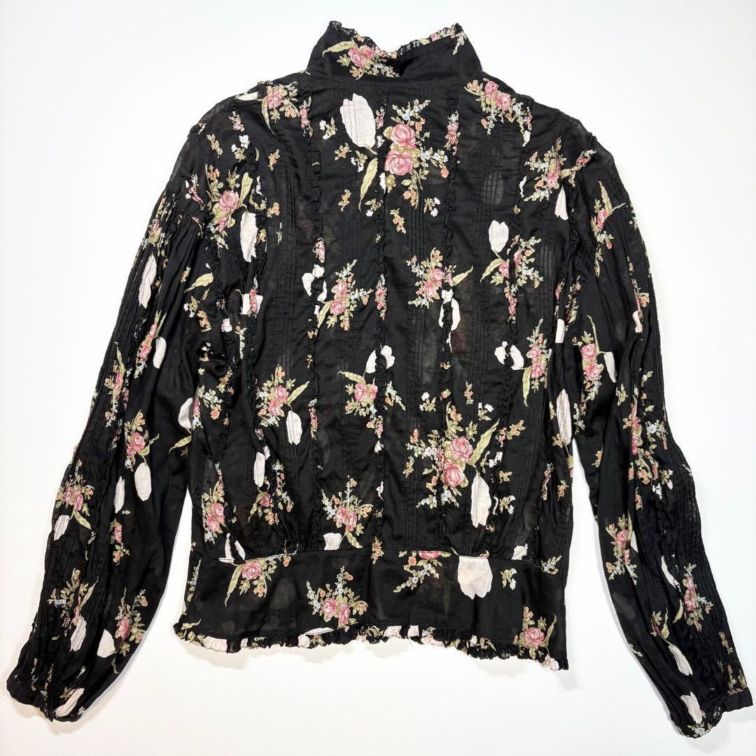 PINK HOUSE ワンピース ドレス ブラウス 花柄 ブラック セットアップ