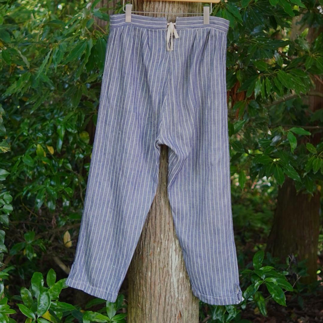パンツ Euro vintage stripe trousers