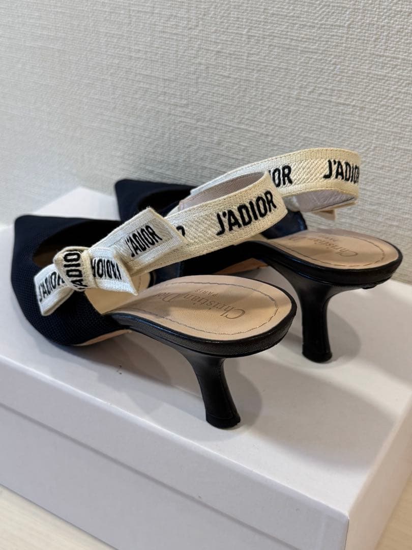 【ゼナミダルページ】J'ADIORストラップ付き　ミュールサイズ37.5