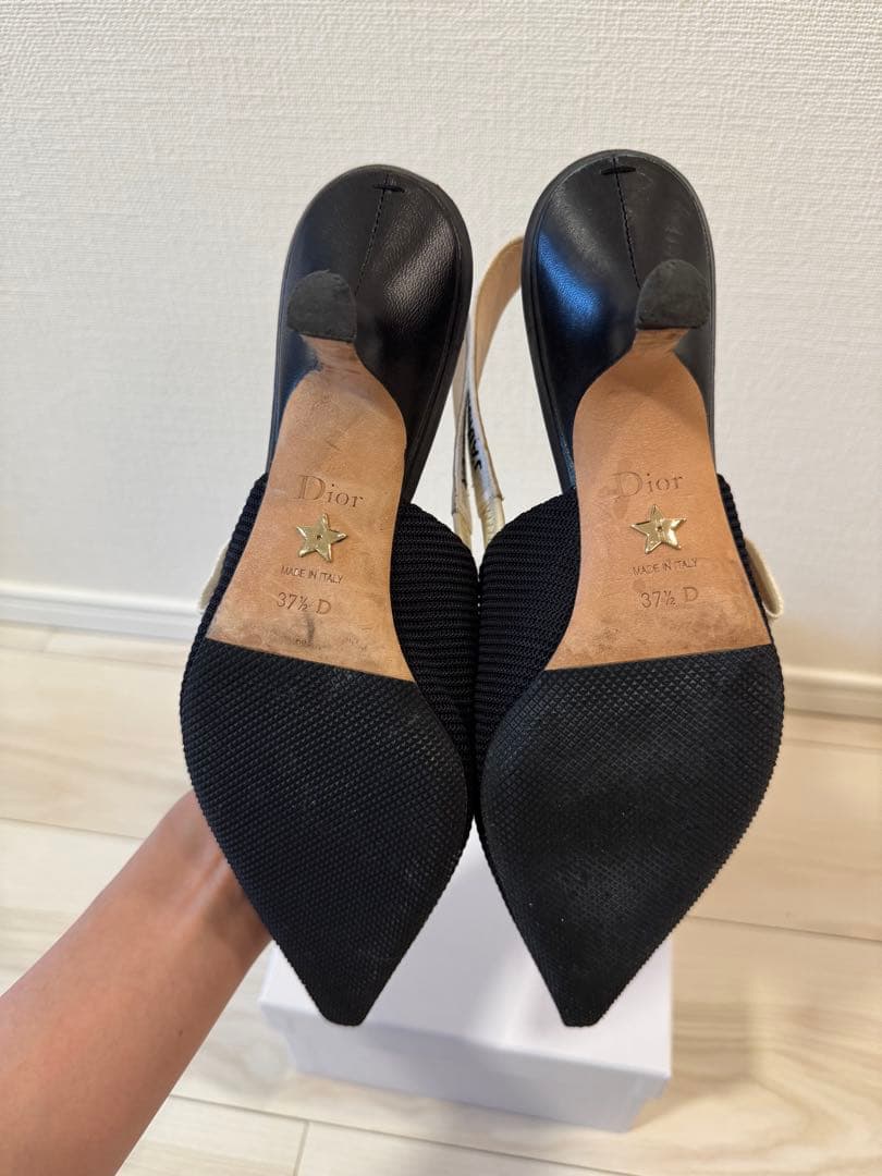 【ゼナミダルページ】J'ADIORストラップ付き　ミュールサイズ37.5