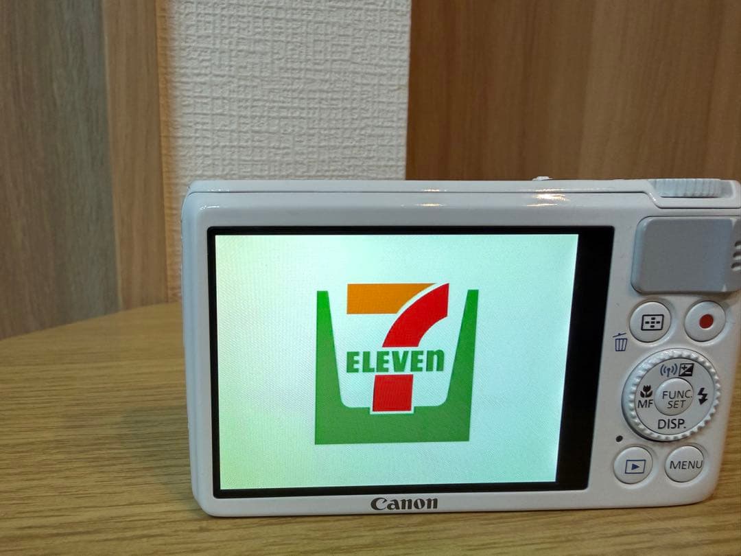 【完動品】Canon PowerShot S200 白　セブンイレブン記念品