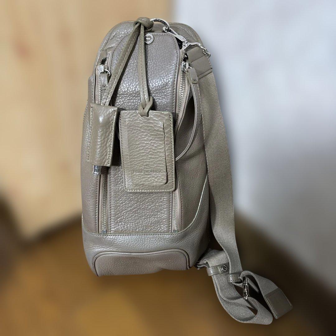 PELLE MORBIDAの「Maiden Voyageボディバッグ