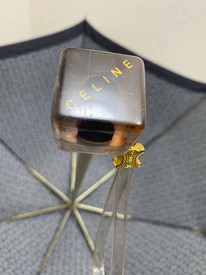 【未使用品】CELINE 折りたたみ日傘 晴雨兼用