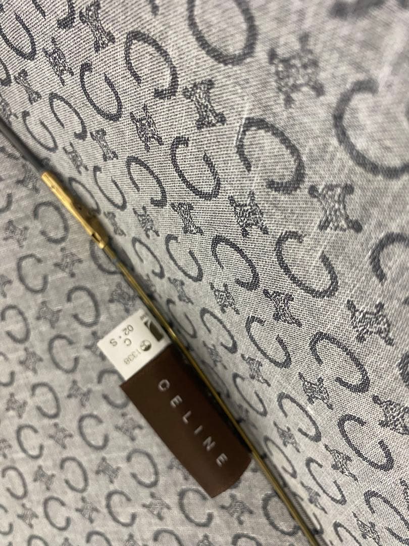 【未使用品】CELINE 折りたたみ日傘 晴雨兼用