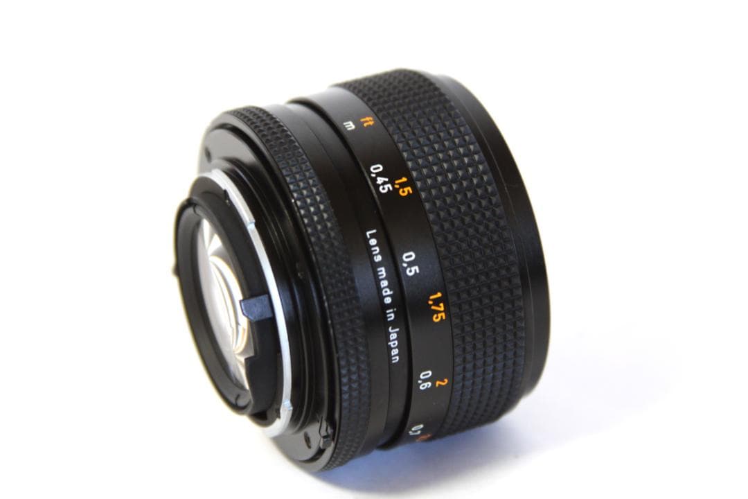 【美品】CONTAX Planar 50mm F1.4 T* MMJ