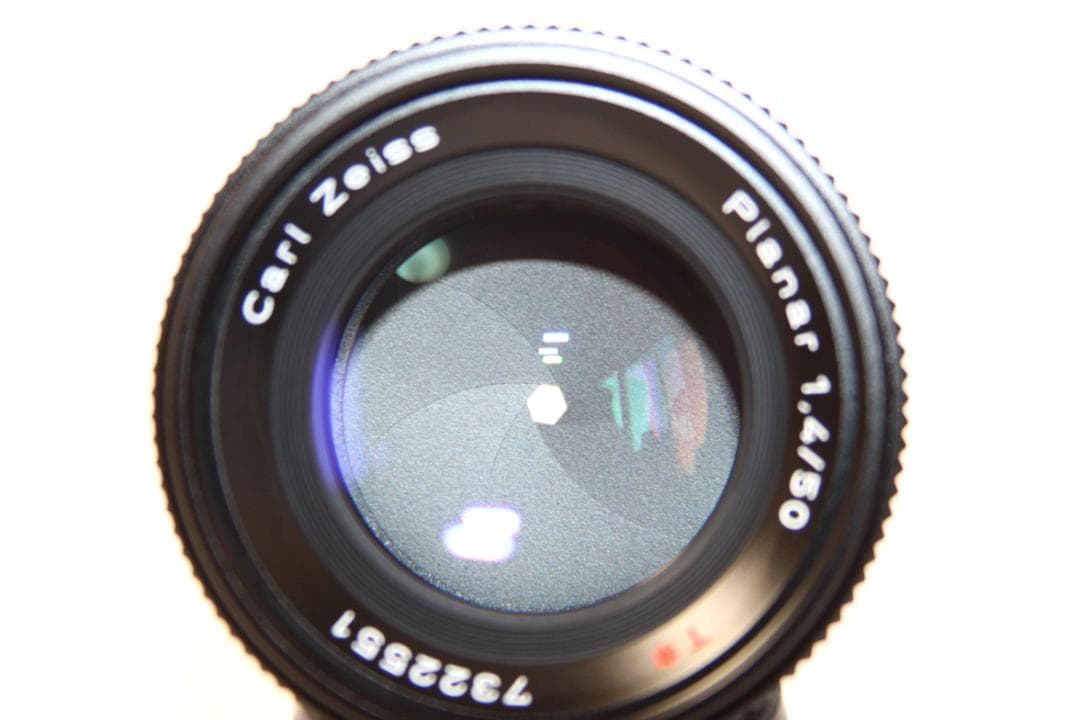 【美品】CONTAX Planar 50mm F1.4 T* MMJ