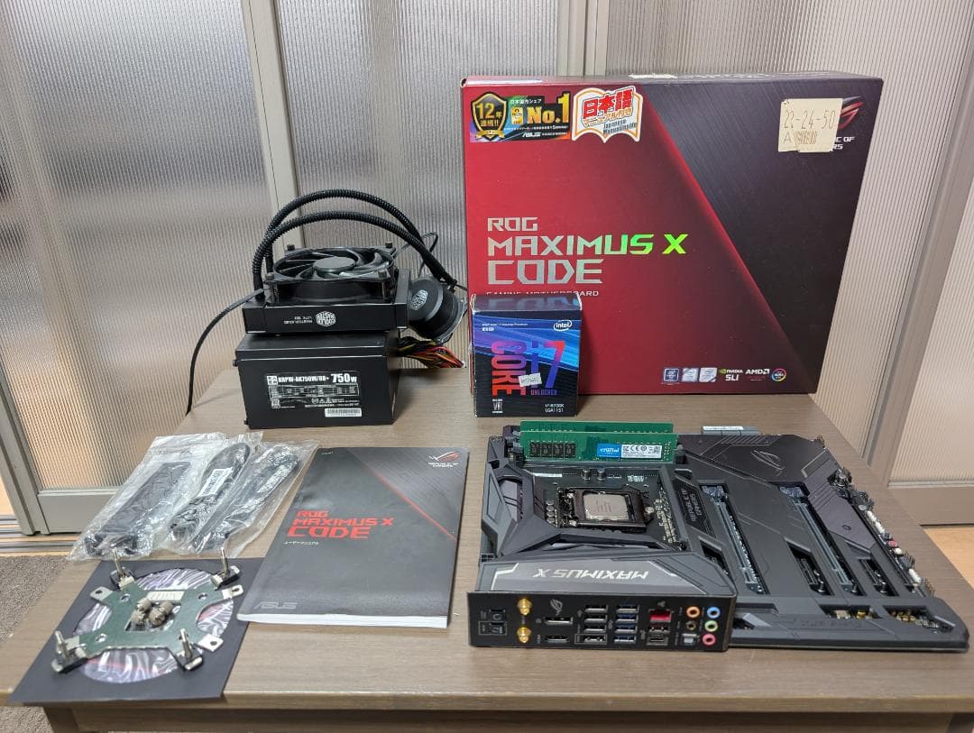 その他 i7-8700K/ ROG MAXIMUS X CODE/DDR4 32GB