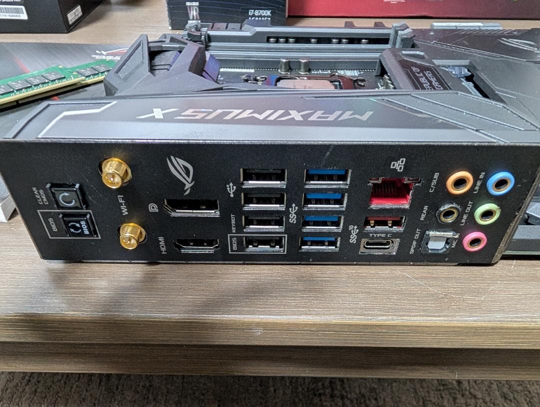 その他 i7-8700K/ ROG MAXIMUS X CODE/DDR4 32GB