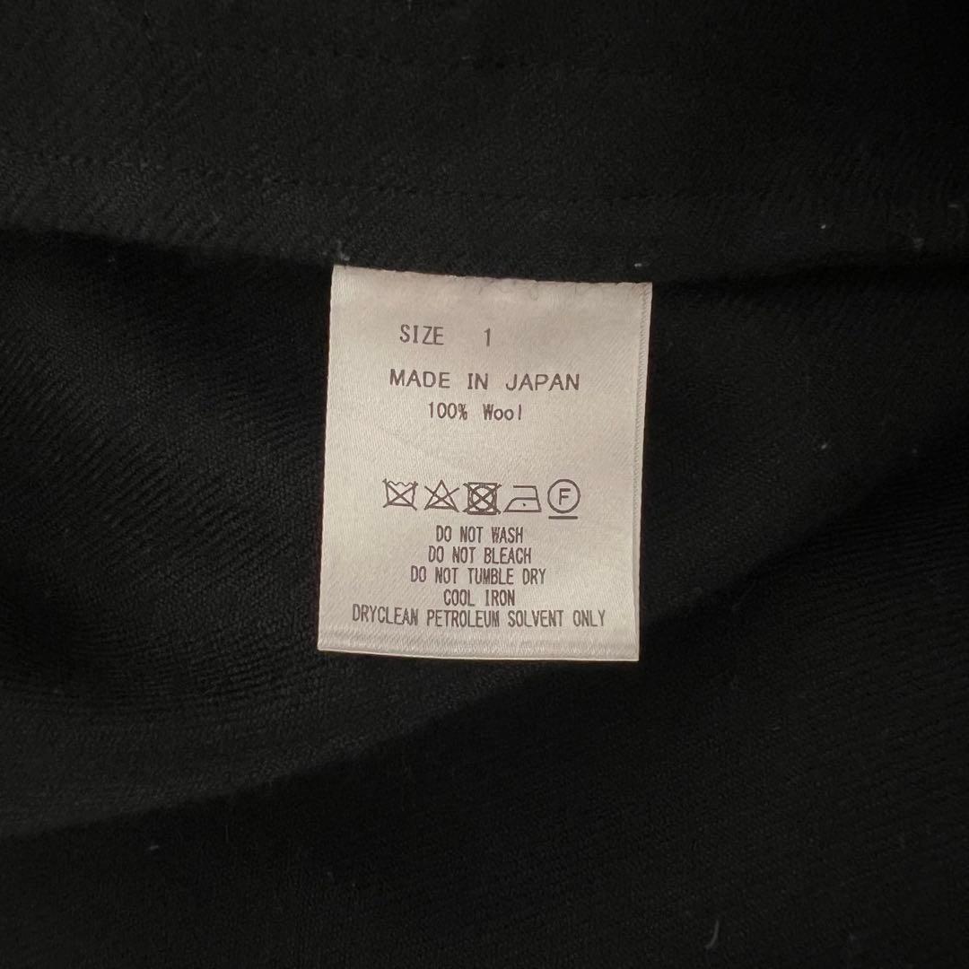 marka ラペルレス シャツ ジャケット ノーカラー