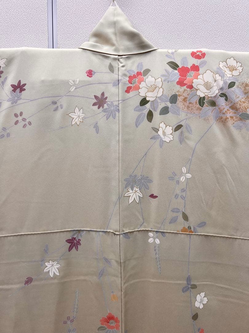 橘吉也様　　　　　　　　　正絹　訪問着・共誂の長襦袢2点セット　訪問着セット