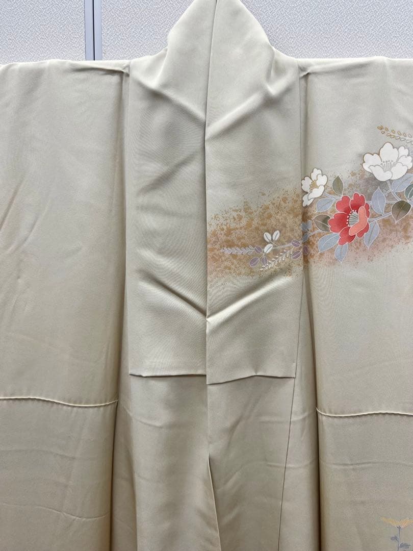 橘吉也様　　　　　　　　　正絹　訪問着・共誂の長襦袢2点セット　訪問着セット