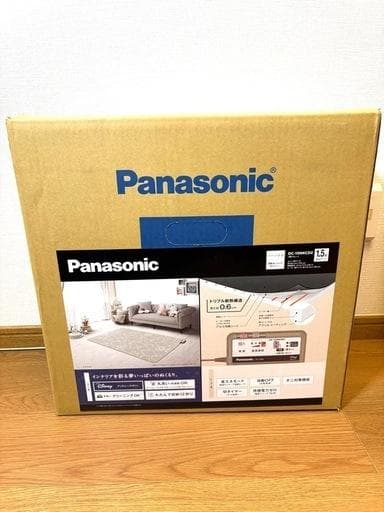 パナソニック ディズニーデザイン 電気カーペット DC-15NKCD2-H