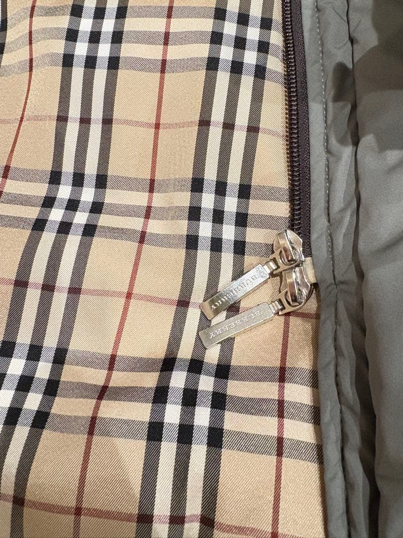海人⭐︎島人 BURBERRY BLACK LABEL バーバリー中綿コート