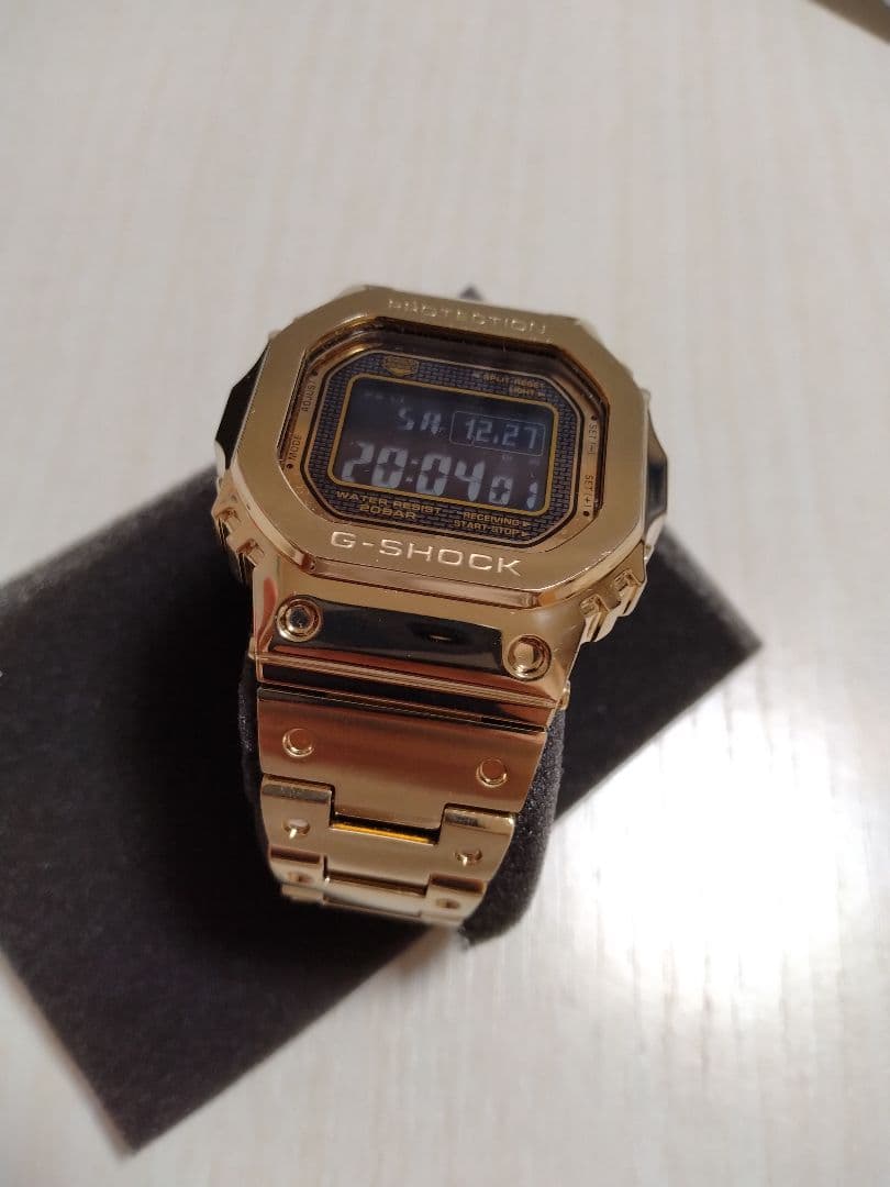 【最終価格】（62）G-SHOCK　フルメタル　GMW-B5000 ゴールド