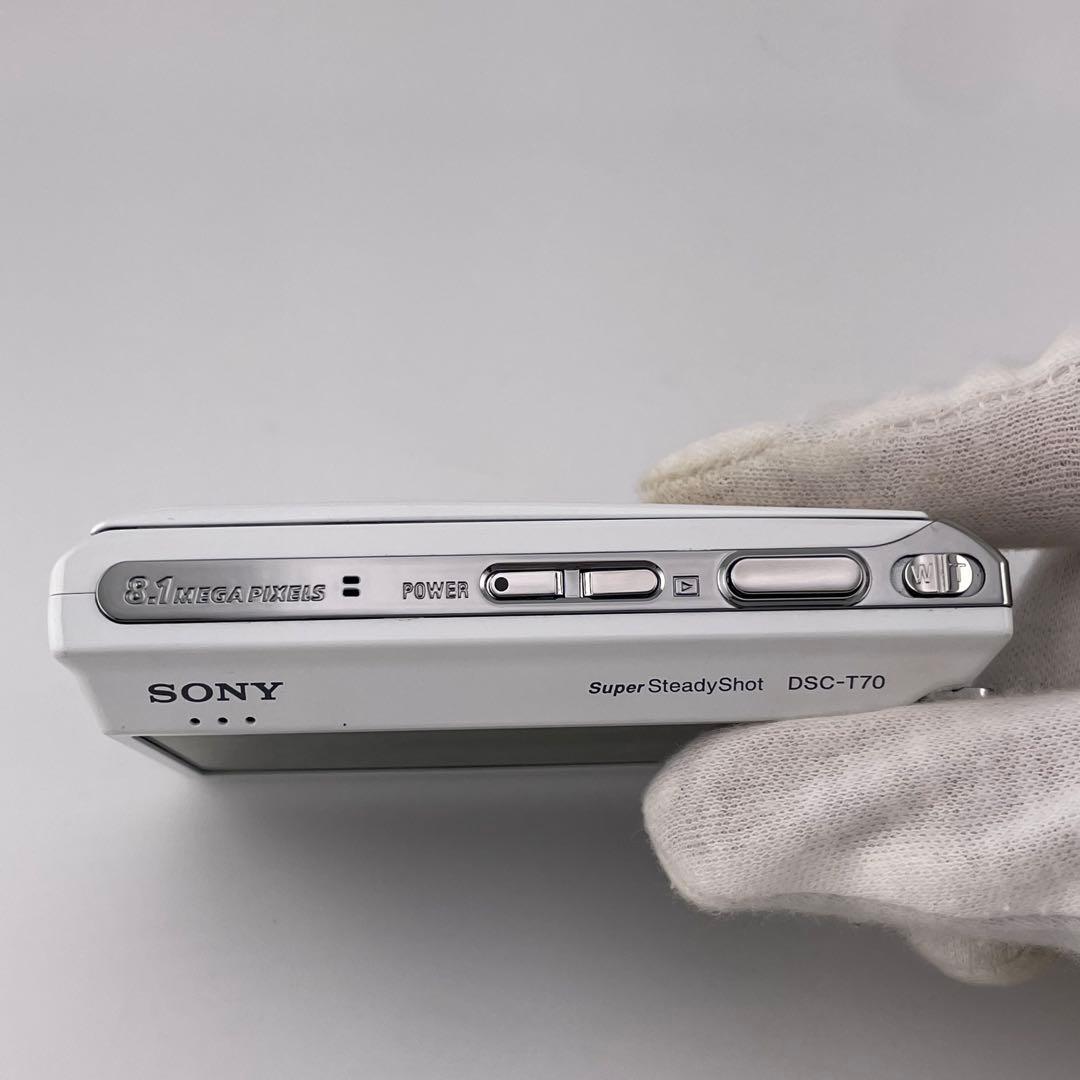 実写美⭕️【動作確認済み】SONY ソニー　Cyber-shot DSC-T70