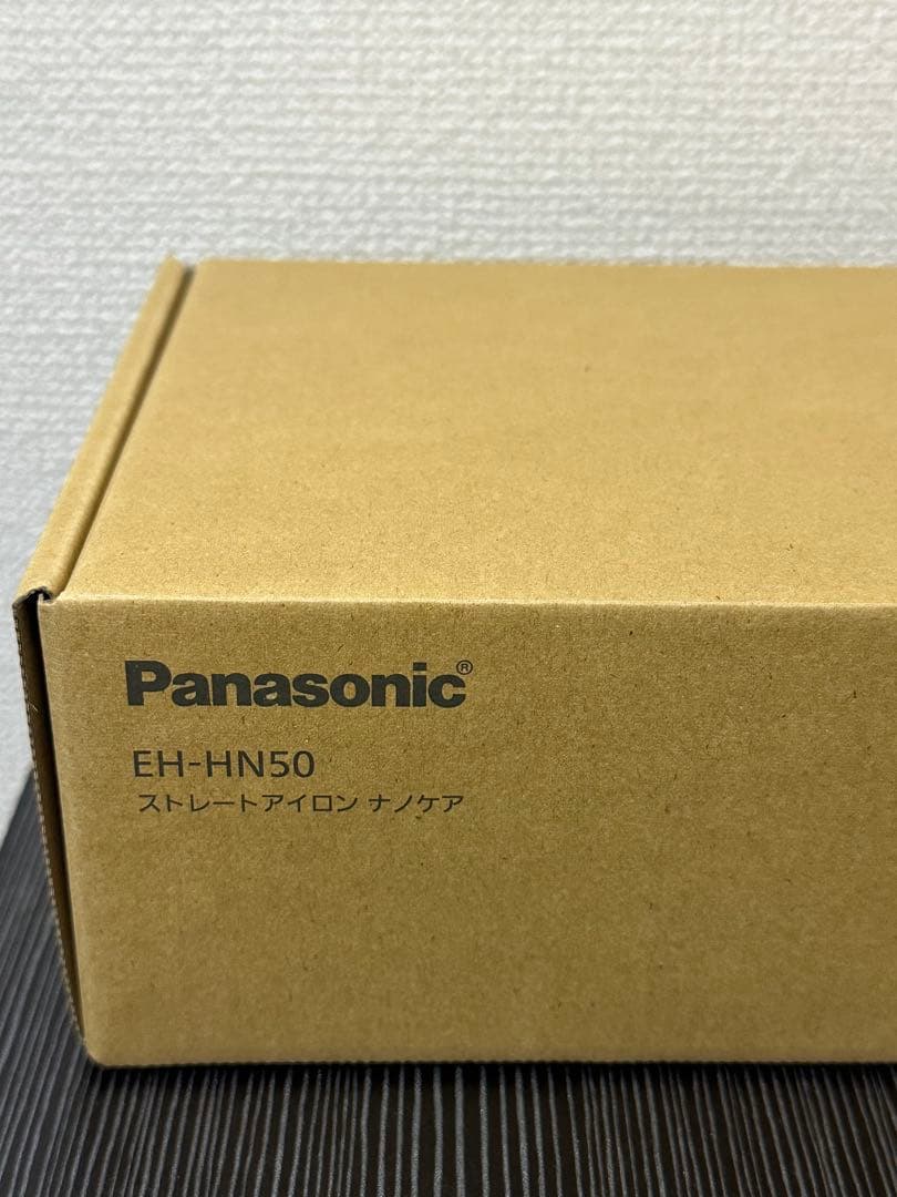 【新品】Panasonic ストレートヘアアイロン ナノケア EH-HN50