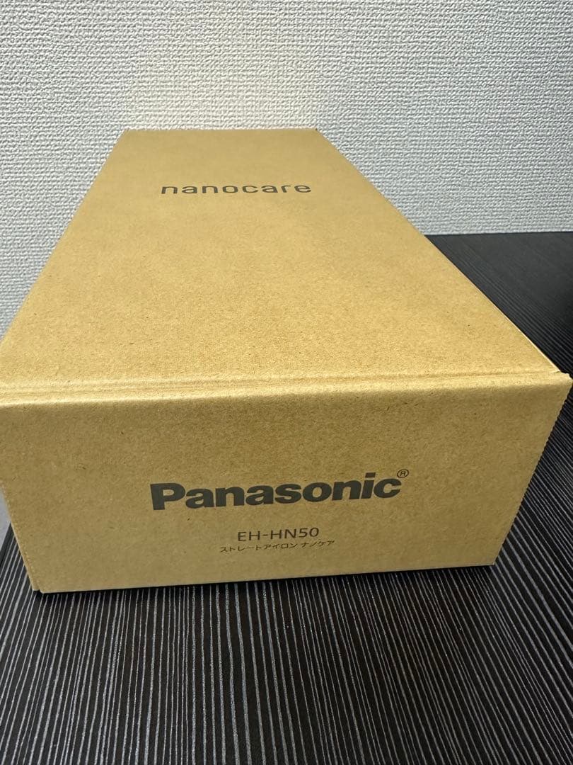 【新品】Panasonic ストレートヘアアイロン ナノケア EH-HN50